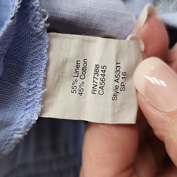 J. Crew Linen Blend Shorts Sz 0 - Picture 5 of 5